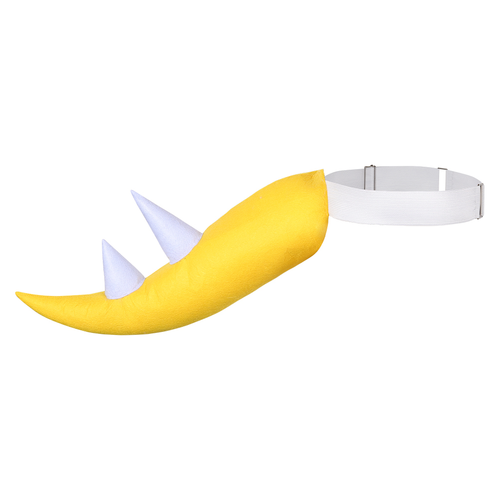 Women'S Yellow Accessories - Aksesori Kostum Bowser Jr Cosplay Yellow
