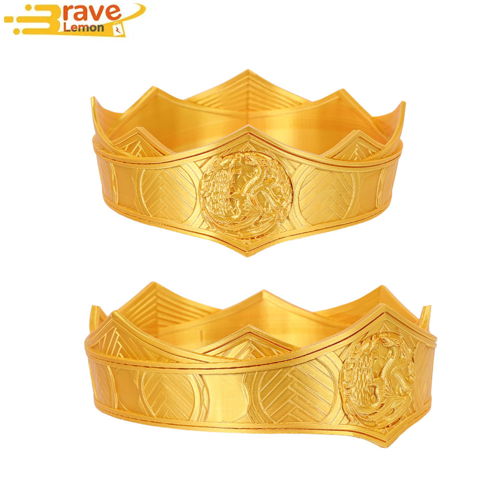 Women'S Yellow Accessories - Rhaenyra Crown Cosplay Wanita Ikat Kepala