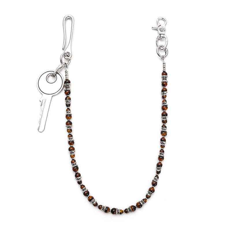 Women Accessories Pk - Rantai Pinggang Manik-Manik Tiger Eye Hip