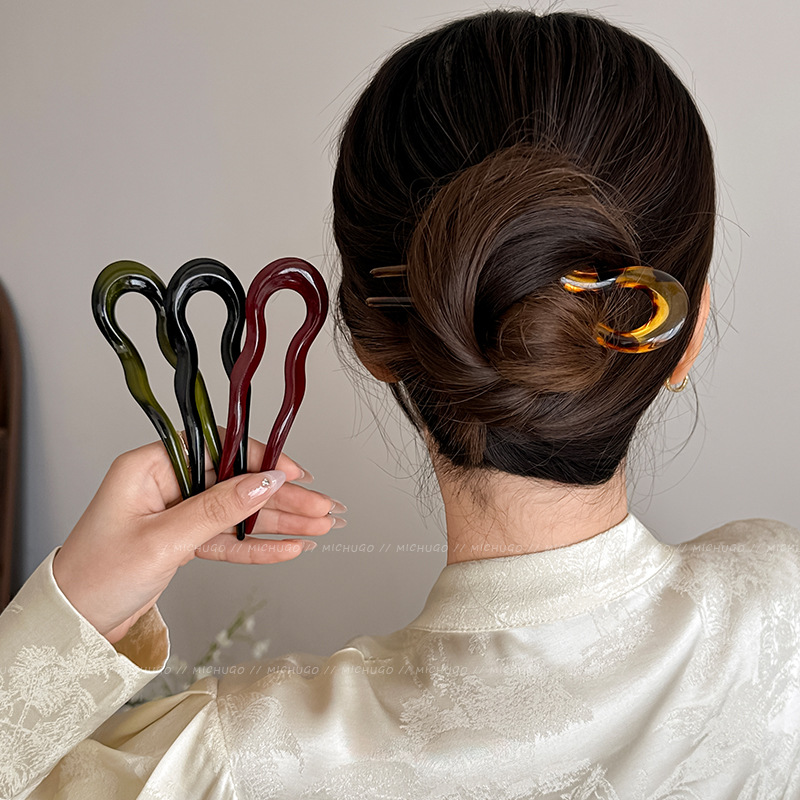 Women'S Accessories H&M - 2026 Jepit Rambut Bentuk U Motif