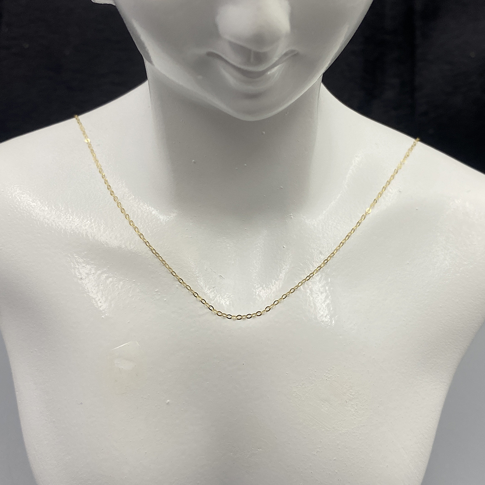 Women'S Yellow Accessories - Ya A kalung rantai emas 18k