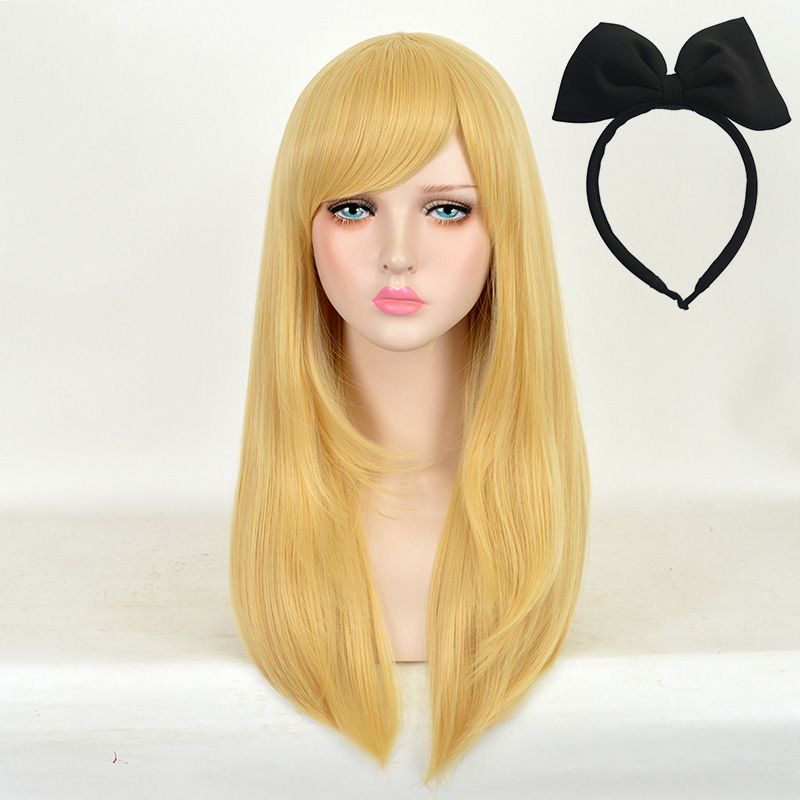 Women'S Yellow Accessories - Wig Cosplay Alice In Wonderland Alice
