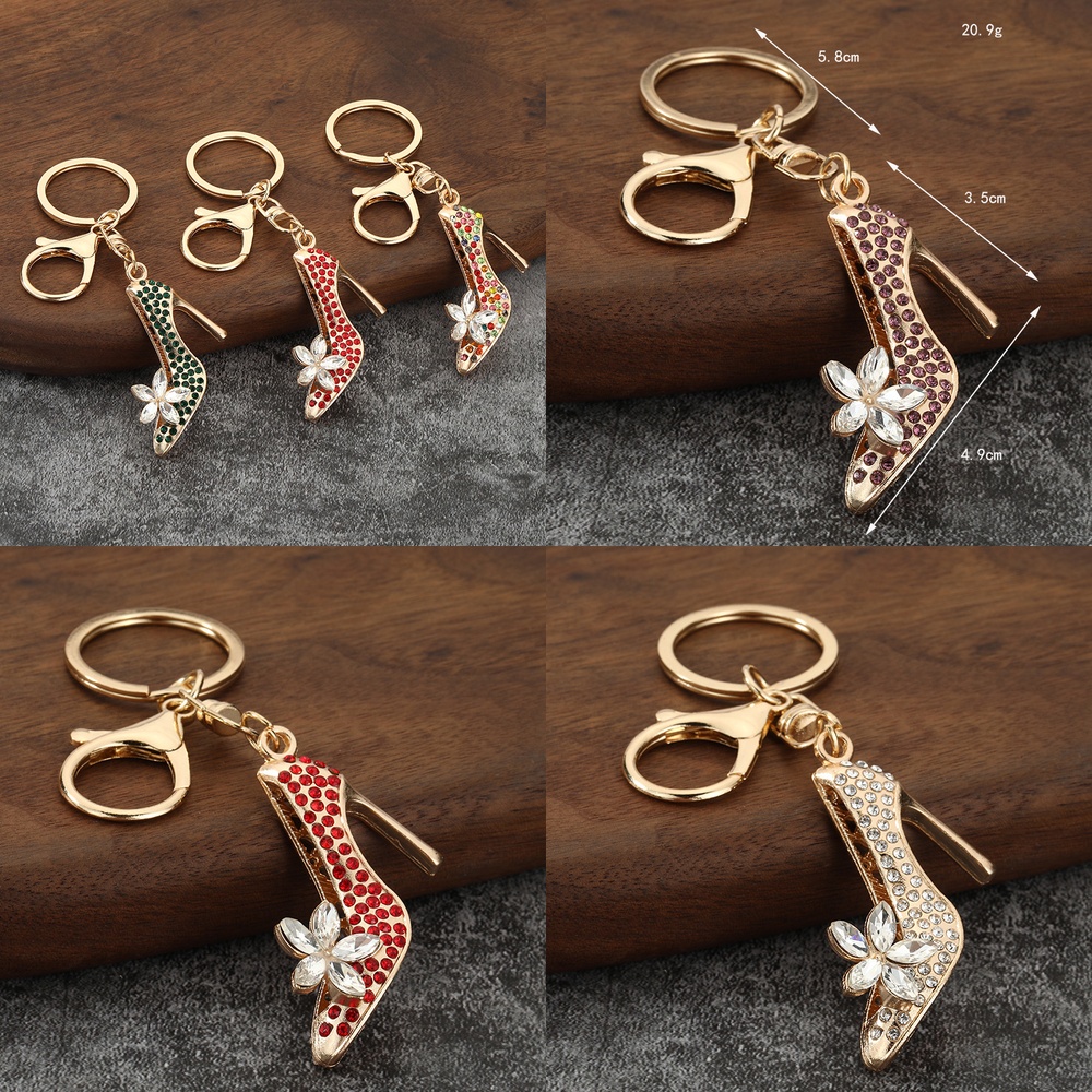 Women'S Accessories Amazon - Gantungan Kunci Sepatu Hak Tinggi Kristal