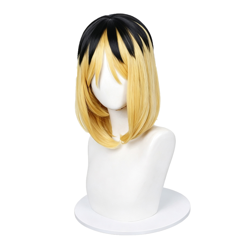 Wig Cosplay Sato Yaniko Anime  - Women'S Yellow Accessories ulasan dan harga
