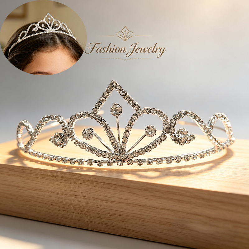 Mahkota Pengantin Berlian Imit - Queen Accessories ulasan dan harga