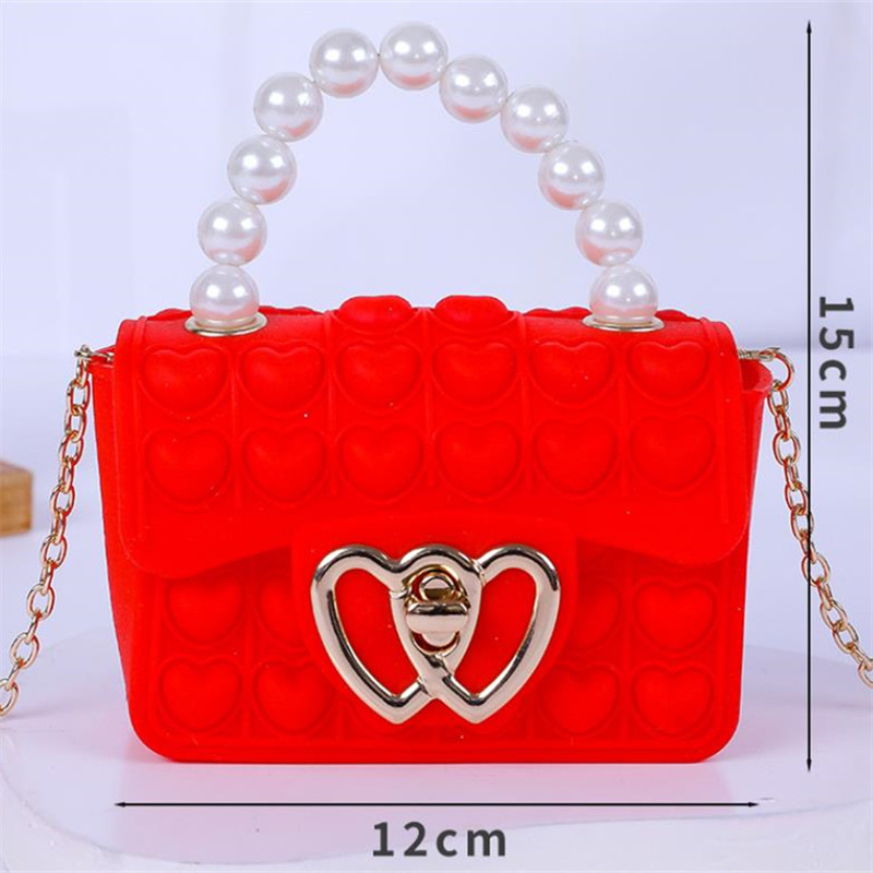 Tas Jelly gelembung cinta sili - Wallet Chain Bag ulasan dan harga