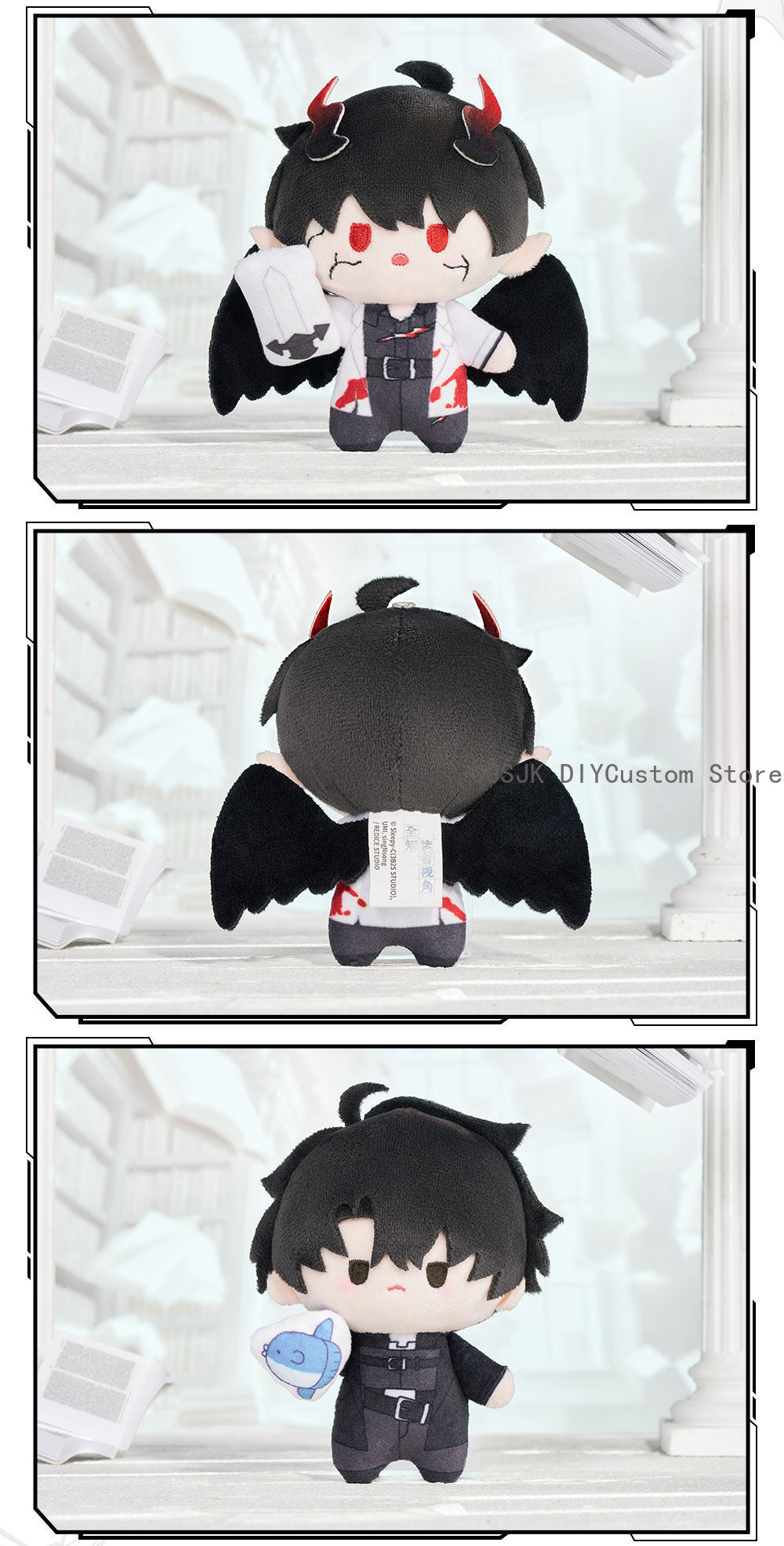 Boneka Plush Mini 10cm Novel O - Queen Accessories ulasan dan harga