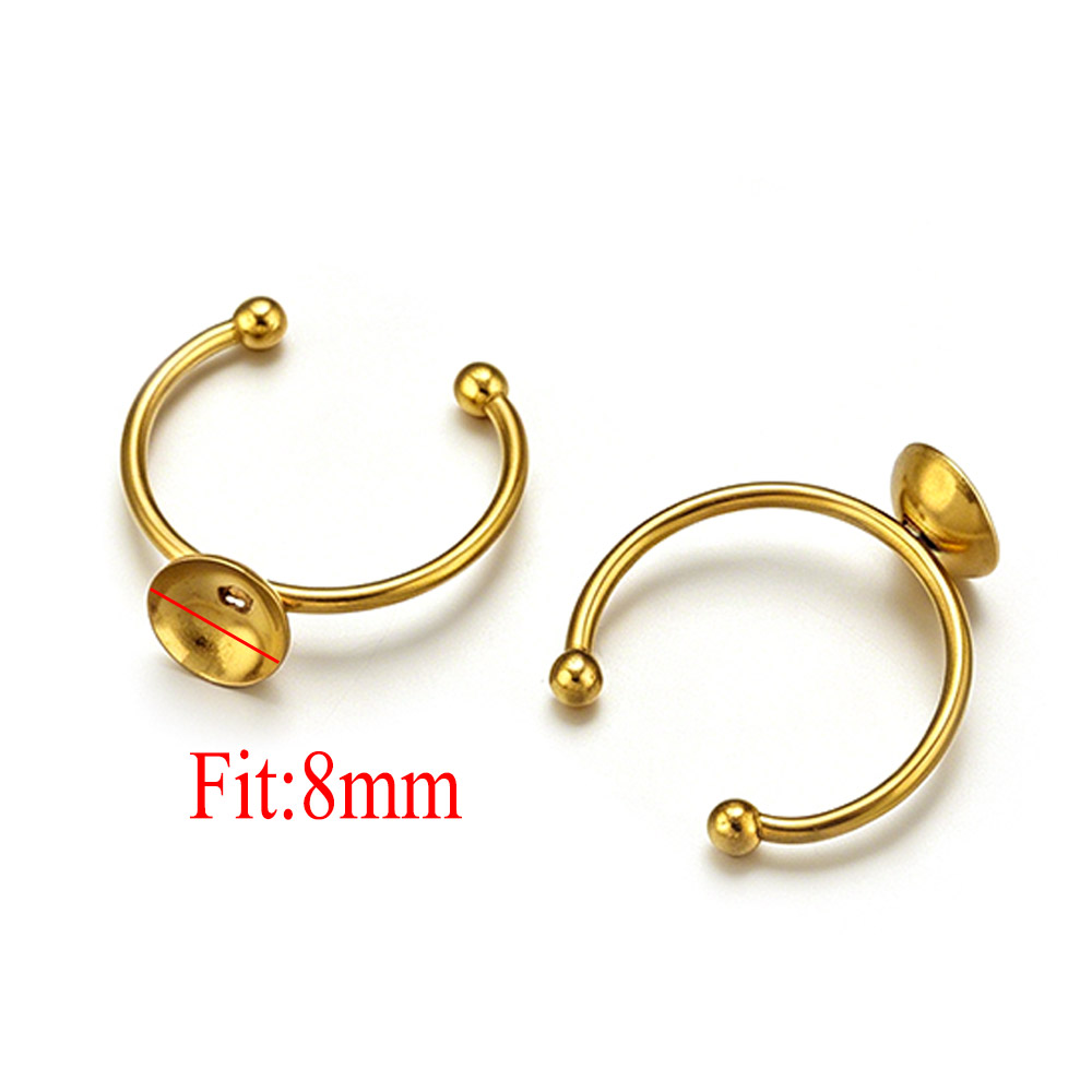 10pcs Cincin Baja Anti Karat B - Ring Set Adjustable ulasan dan harga