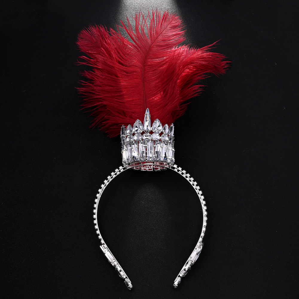 Mahkota Bulu Raksasa Queen Ter - Queen Accessories ulasan dan harga