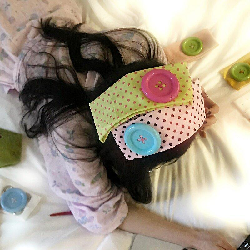 Ikat Kepala Kancing Besar Rend - Women'S Yoga Accessories ulasan dan harga