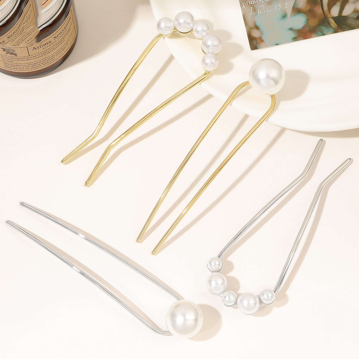 Jepit Rambut Bentuk U Vintage  - Women'S Accessories H&M ulasan dan harga