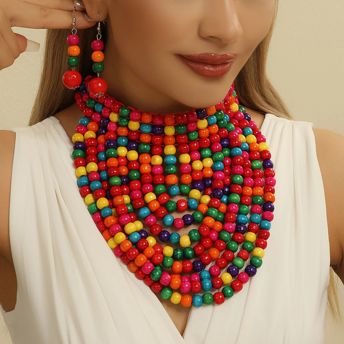 Kalung set berlapis-lapis deng - Women'S Accessories Amazon ulasan dan harga
