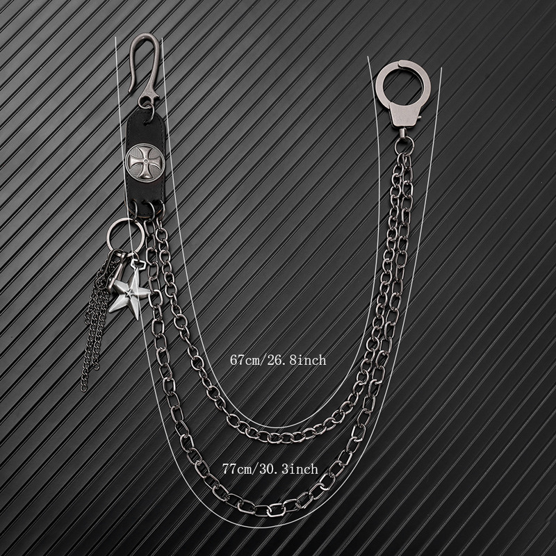 Rantai kunci kulit sapi Steet  - Women Accessories Pk ulasan dan harga
