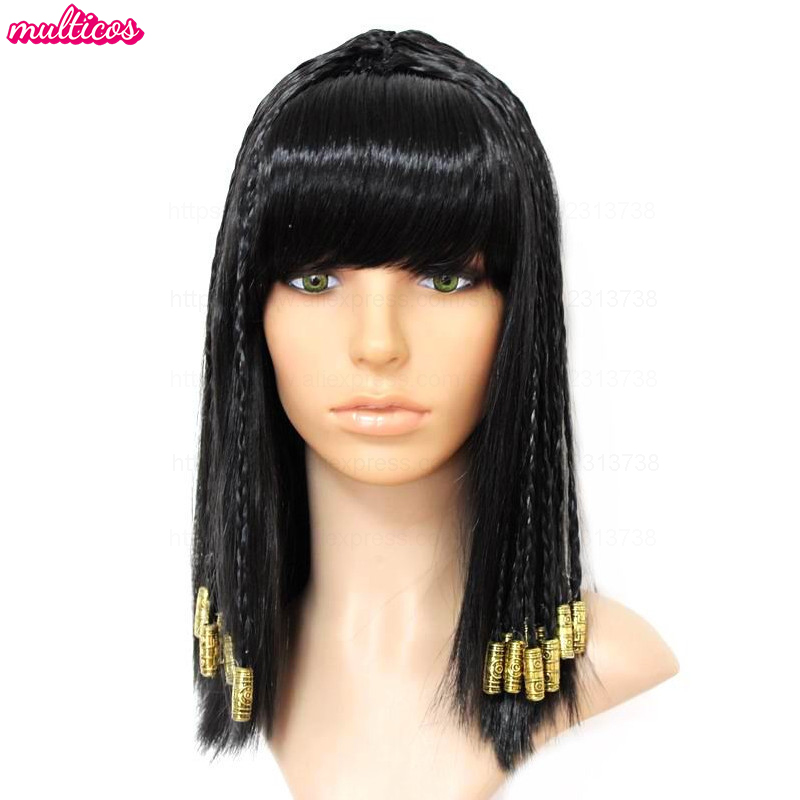 Wig Cleopatra Wanita Ratu Mesi - Women Accessories In Egypt ulasan dan harga