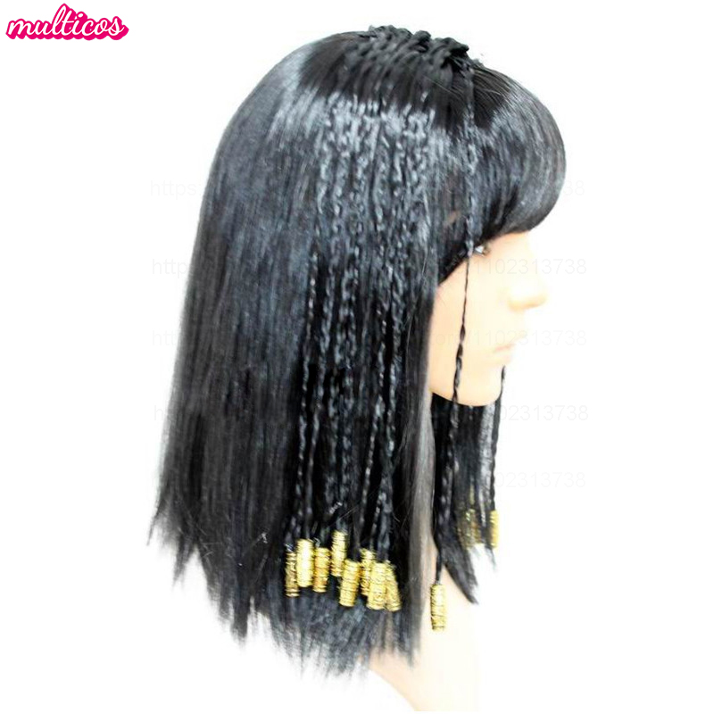 Wig Cleopatra Wanita Ratu Mesi - Women Accessories In Egypt ulasan dan harga