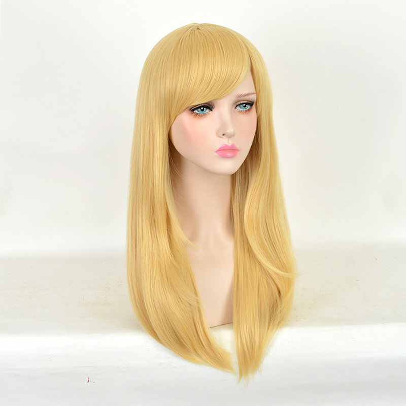 Wig Cosplay Alice In Wonderlan - Women'S Yellow Accessories ulasan dan harga