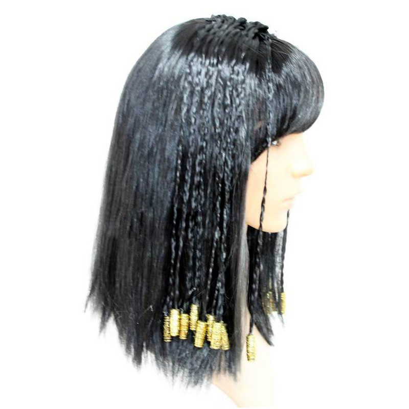 Wig Cleopatra Wanita Ratu Mesi - Women Accessories In Egypt ulasan dan harga