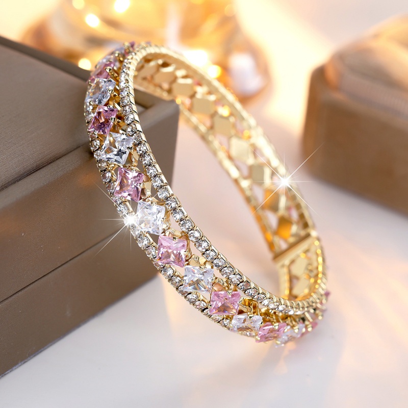 Gelang Berlian Bulat Persegi y - Women Accessories Pk ulasan dan harga