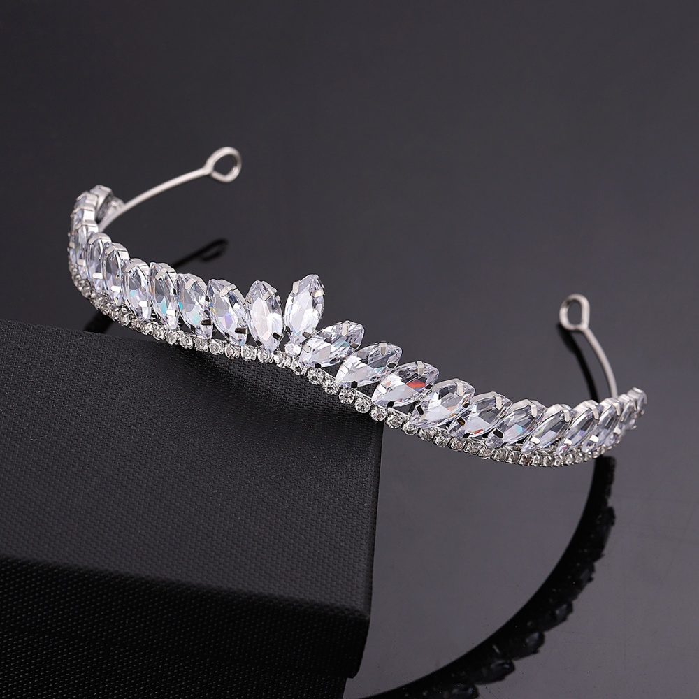 Tiara Rambut Kristal Minimalis - Women Accessories For Wedding ulasan dan harga
