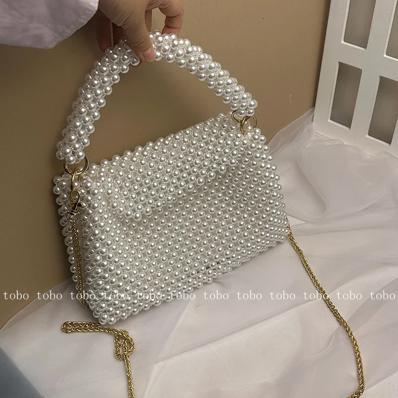 Dompet manik-manik mutiara sup - Wallet Chain Bag ulasan dan harga