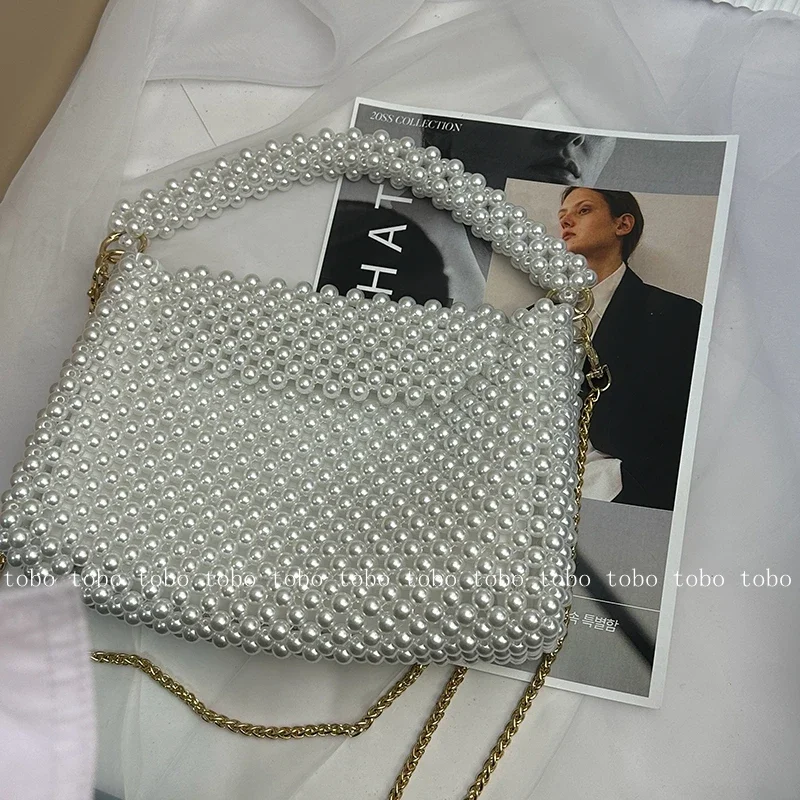Dompet manik-manik mutiara sup - Wallet Chain Bag ulasan dan harga