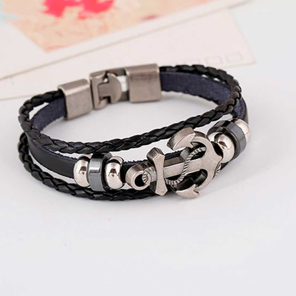 Gelang tali kulit Vintage berl - Women Accessories Pk ulasan dan harga