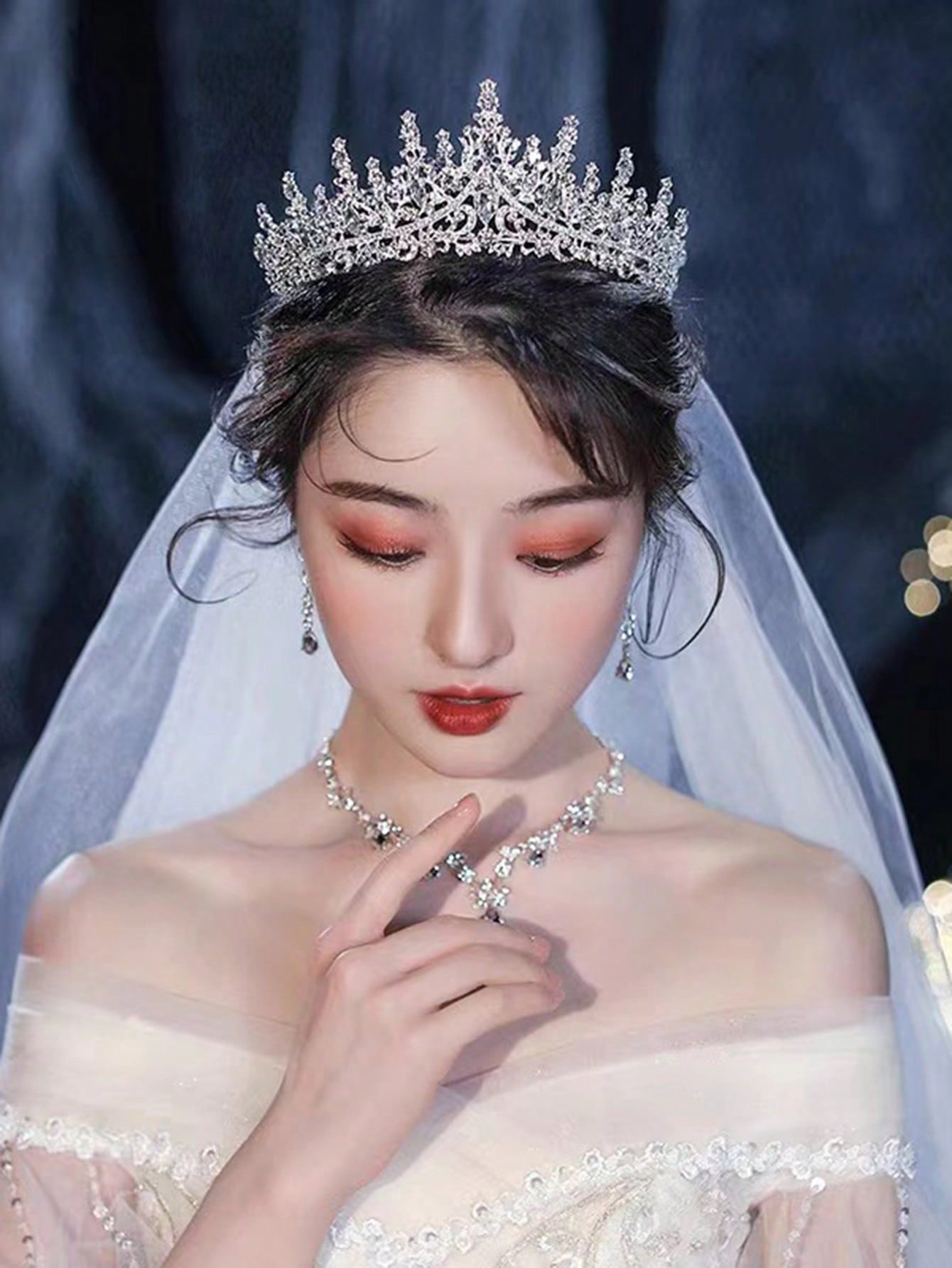 Mahkota Pengantin Gaya Barok E - Women Accessories For Wedding ulasan dan harga